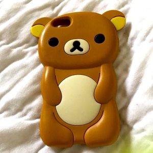 Brown Rilakkuma Bear IPhone 5/5s/5c Silicone case